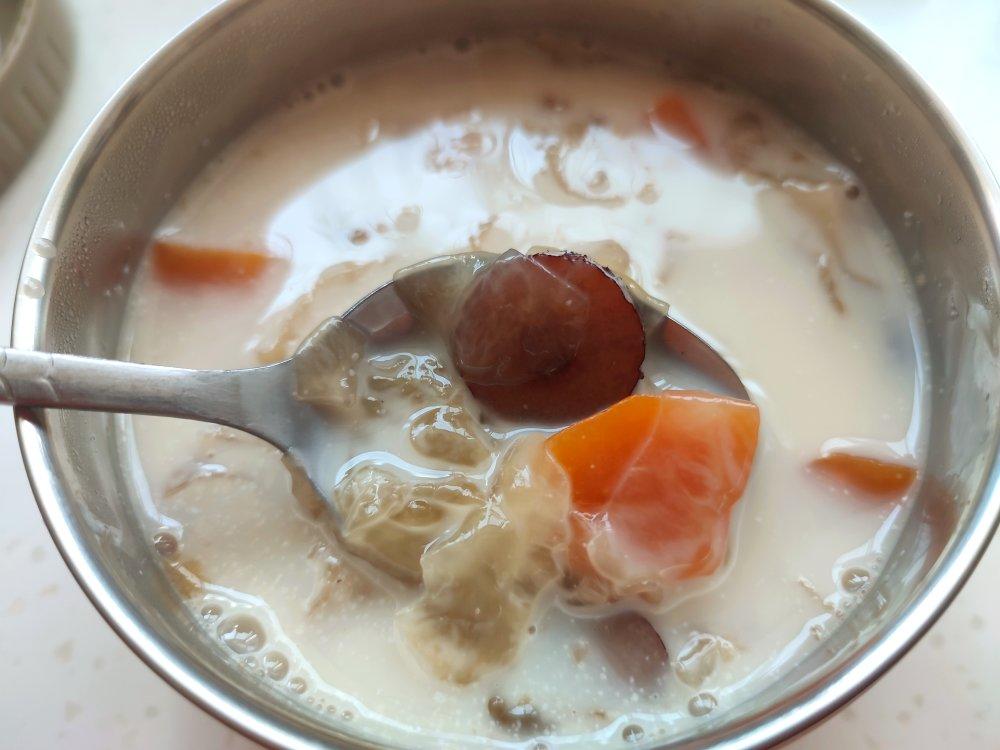 木瓜炖牛奶🥛|低脂营养✨喝出牛奶肌