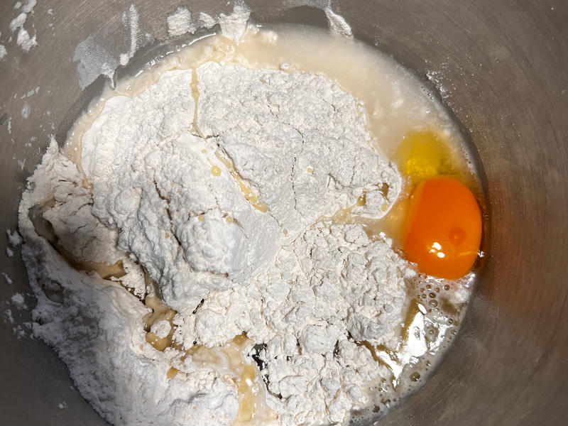 纯奶手撕吐司的做法 步骤1