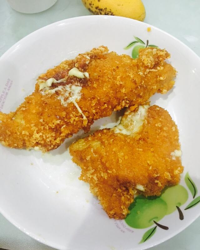 自制爆浆鸡排（简单易上手）