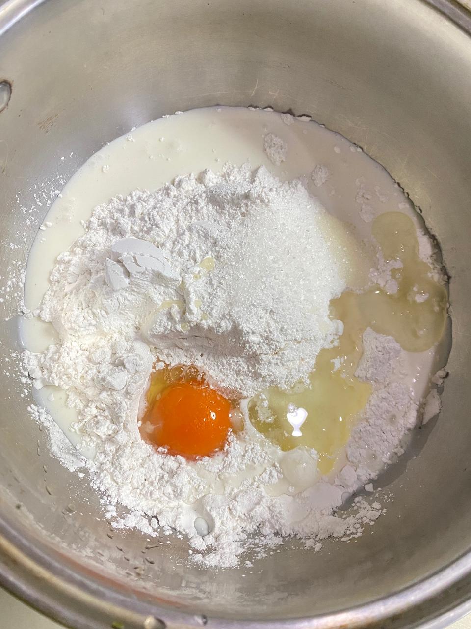 纯奶手撕吐司的做法 步骤1