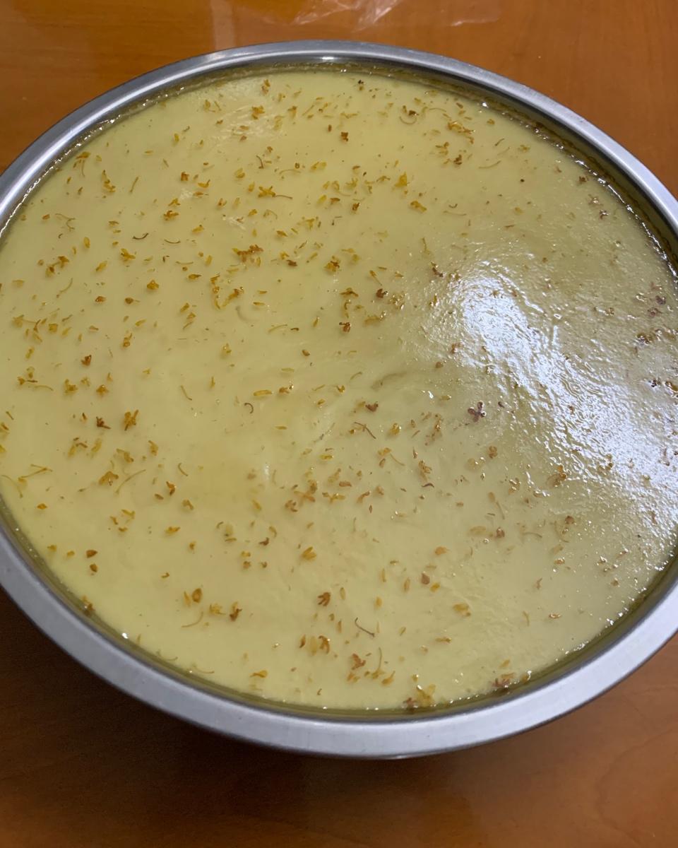 桂花椰汁千层糕(马蹄糕)