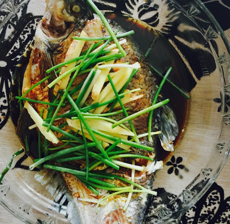 孔雀开屏清蒸鱼