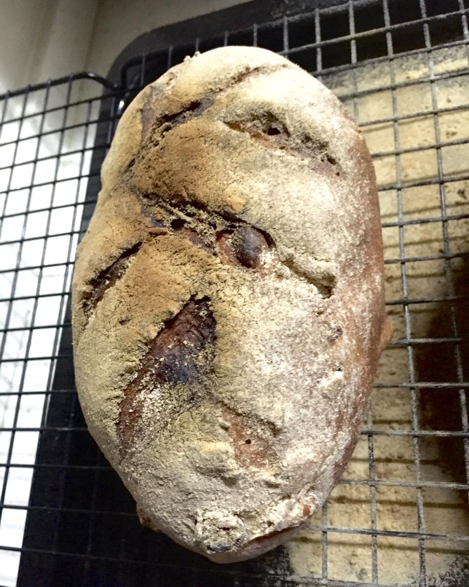 全麦核桃包～软欧包