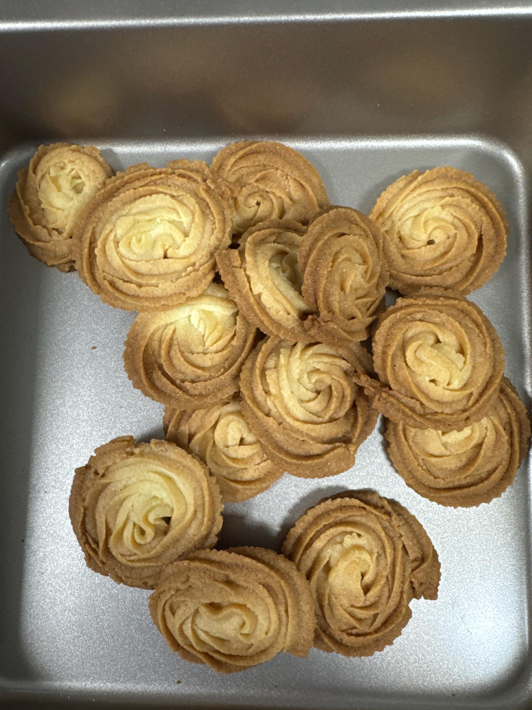 超立体花纹杏仁曲奇饼干
