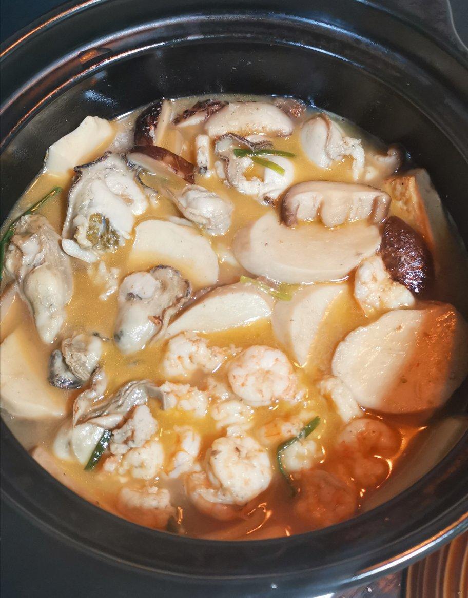 海鲜豆腐煲