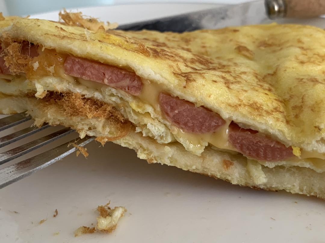 纯奶手撕吐司的做法 步骤1