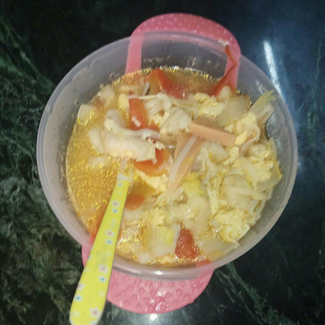 简单早餐-疙瘩汤