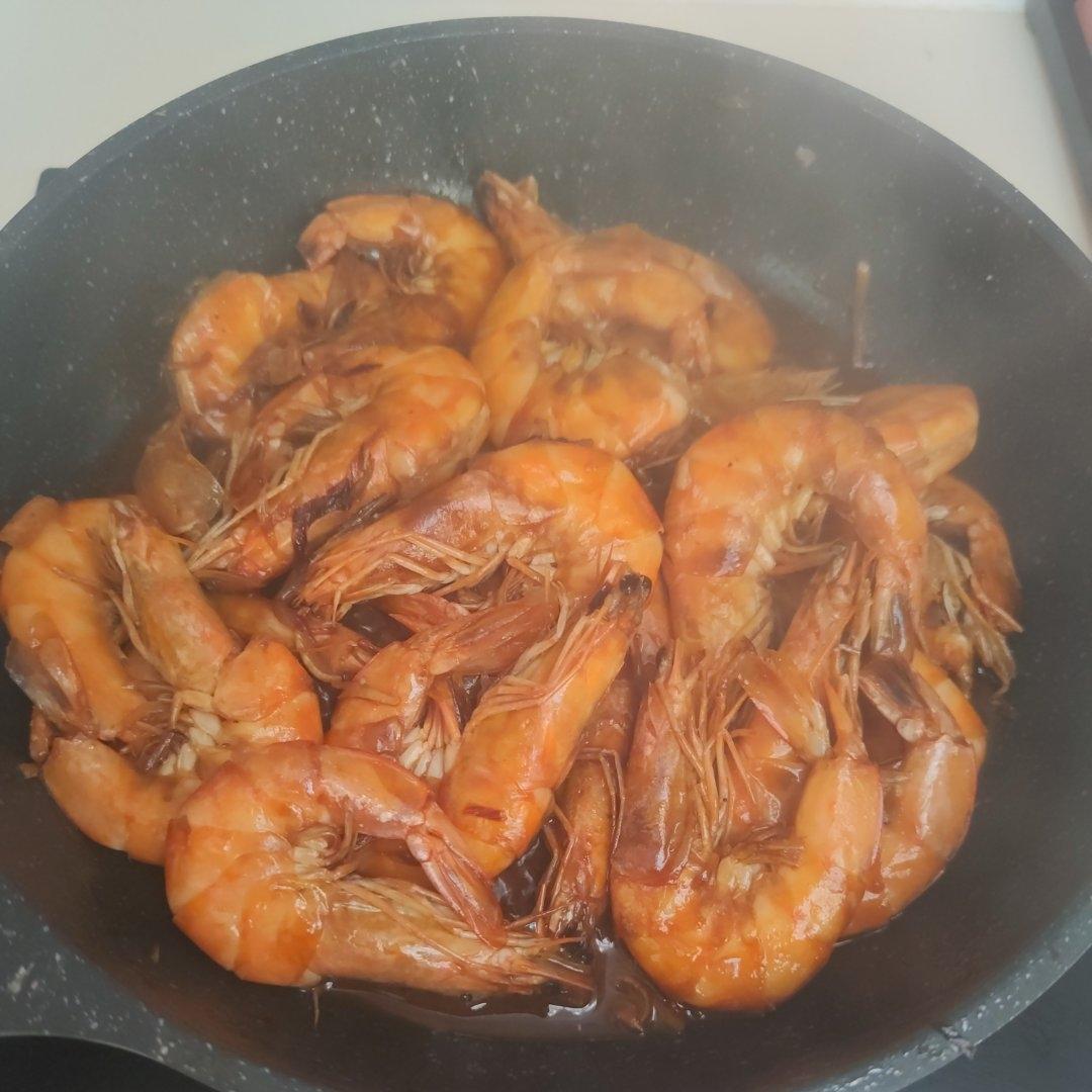 家庭版油焖大虾