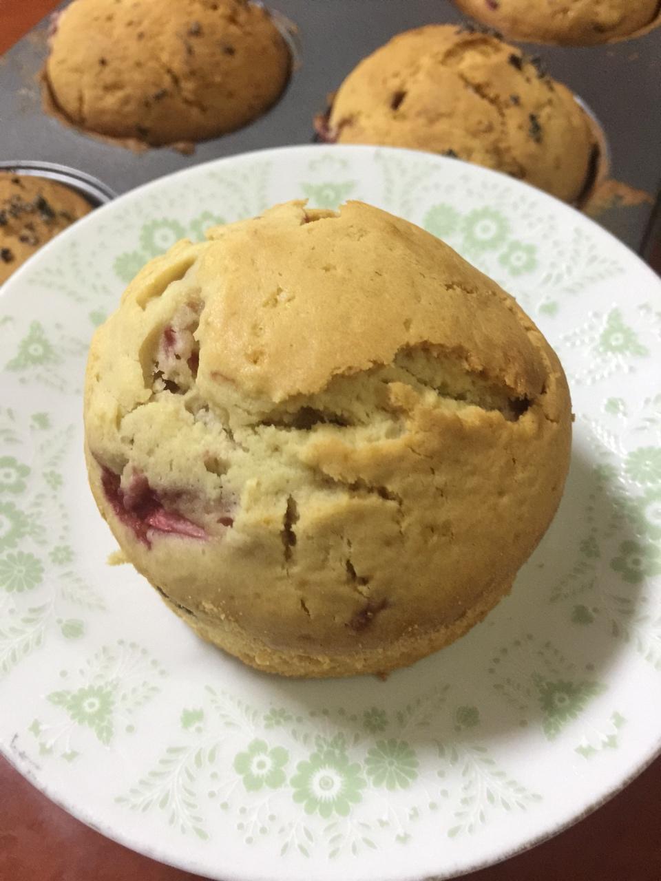 【小嶋老师】杂莓巧克力玛芬蛋糕