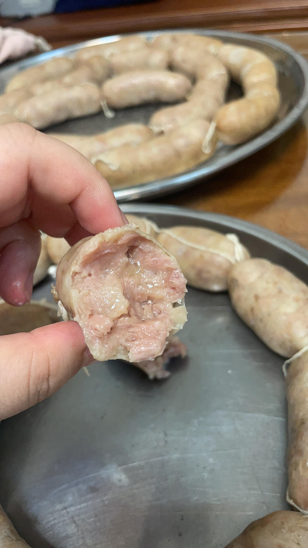 能量满满的猪肉脆皮肠(烤肠、灌肠、自制香肠)