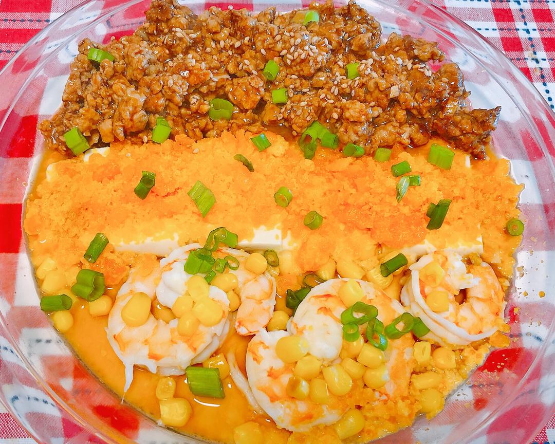 超过瘾的豪华蒸蛋的做法