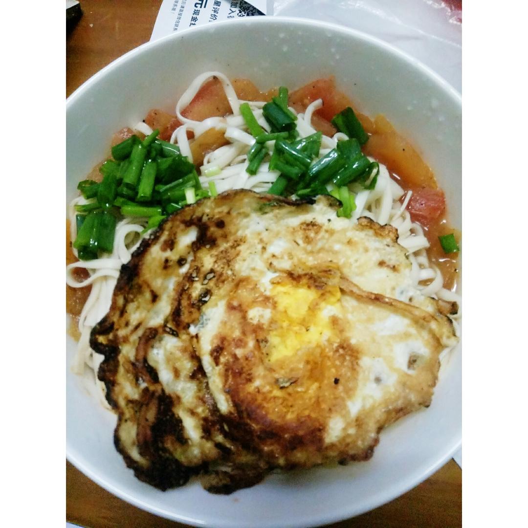 六元么哒哒做的华兴煎蛋面