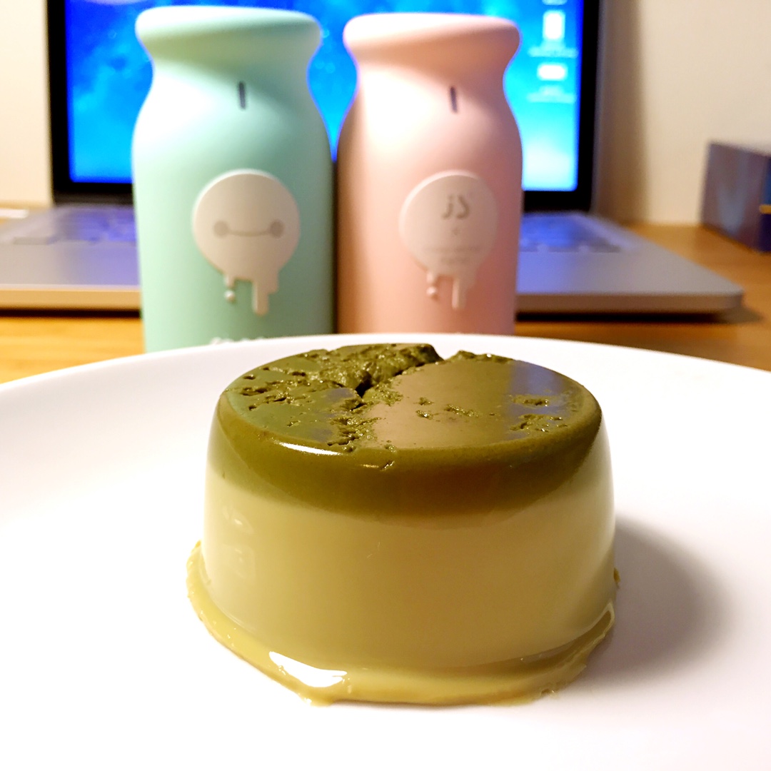 *抹茶布丁*