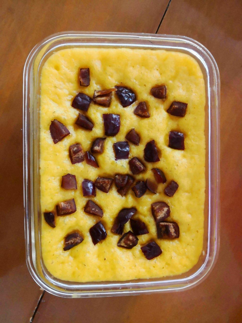 南瓜发糕 Steamed Pumpkin Cake