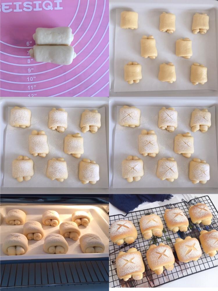 纯奶手撕吐司的做法 步骤1