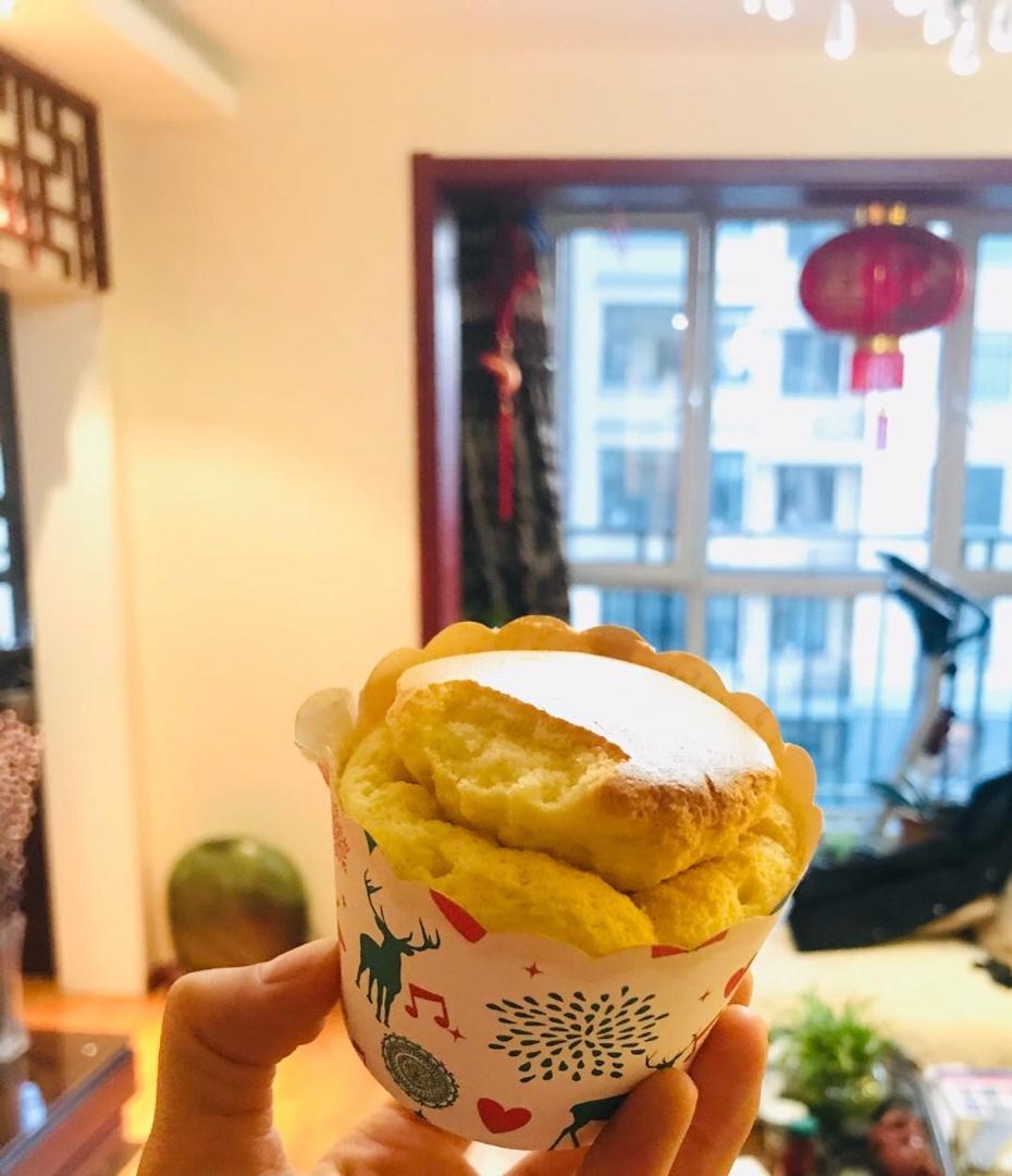 纸杯蛋糕 8寸戚风蛋糕的量