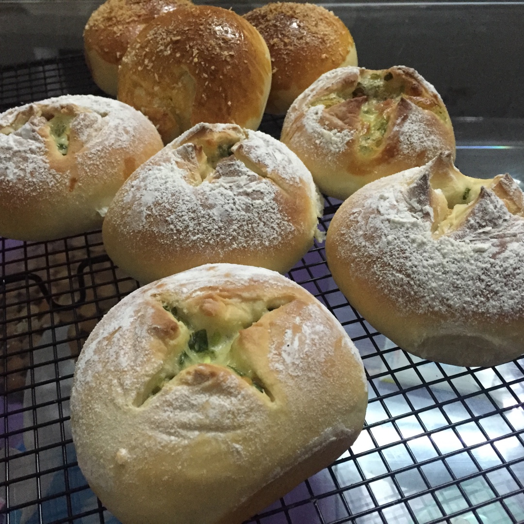 全麦芝士熔岩面包