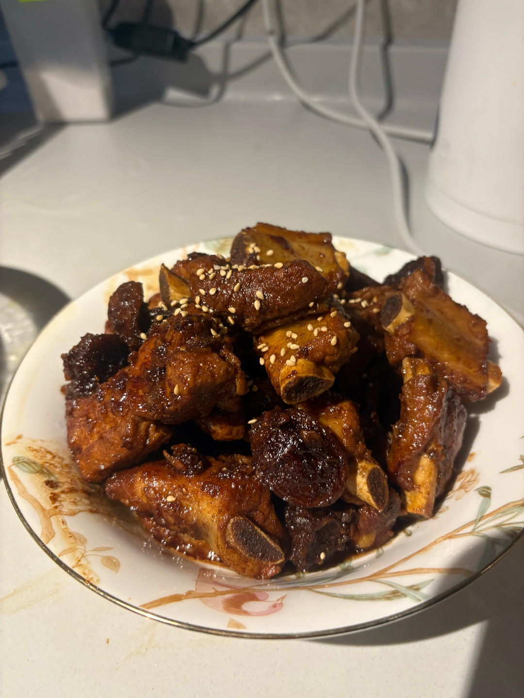 一嘬就脱骨的雪碧话梅小排