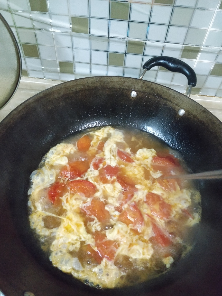 超浓郁的西红柿鸡蛋汤的做法 步骤17