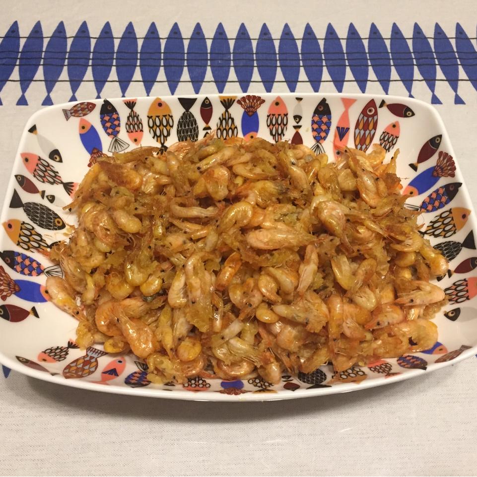 果味儿沸沸做的油炸小虾米