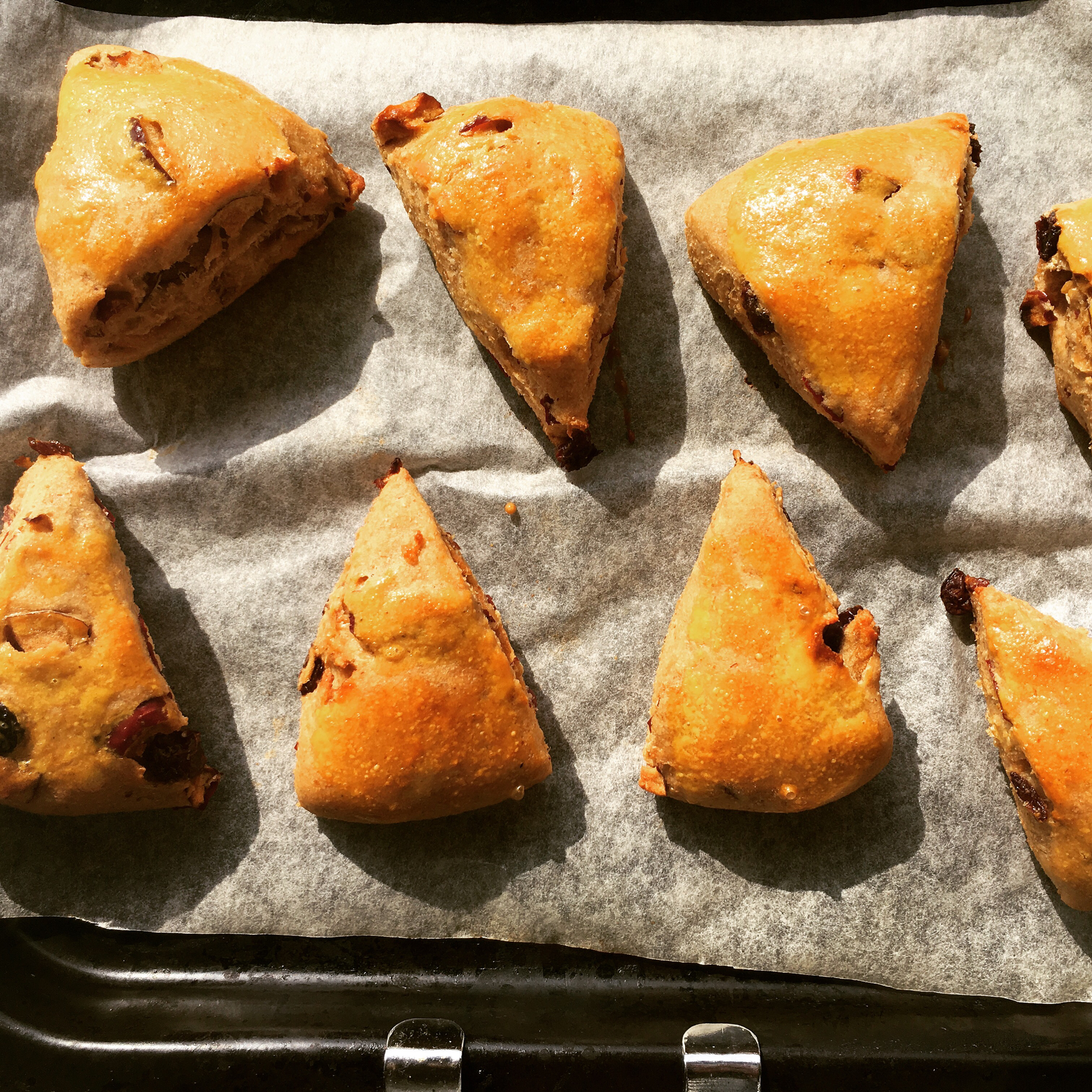 全麦司康（无糖无油低脂版）