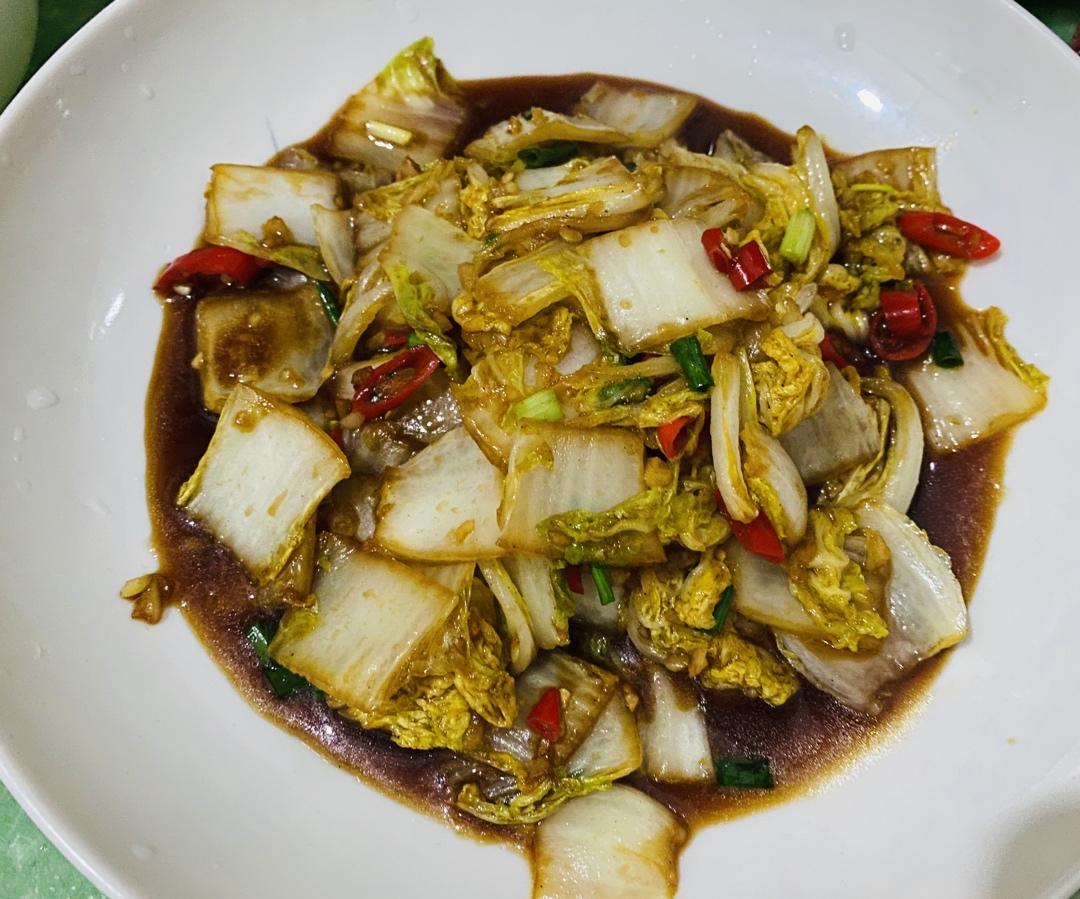 5分钟快手菜❗️巨下饭的酸辣娃娃菜，酸辣开胃❗️