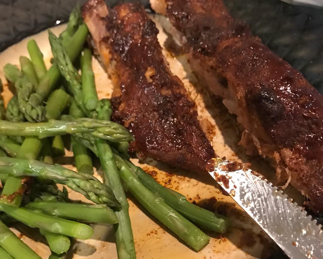 烤肋骨 (Ribs)的做法