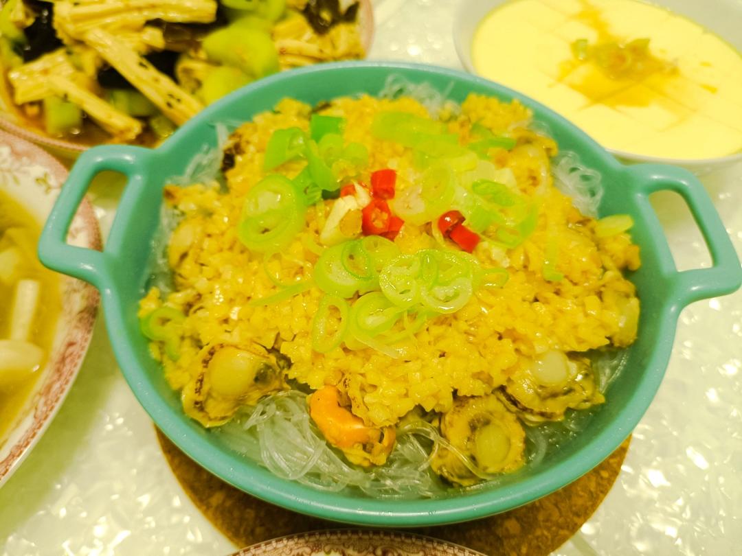 蒜蓉粉丝蒸扇贝