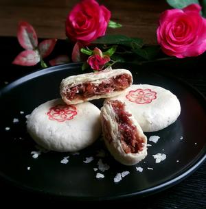 玫瑰鲜花饼的做法 步骤11