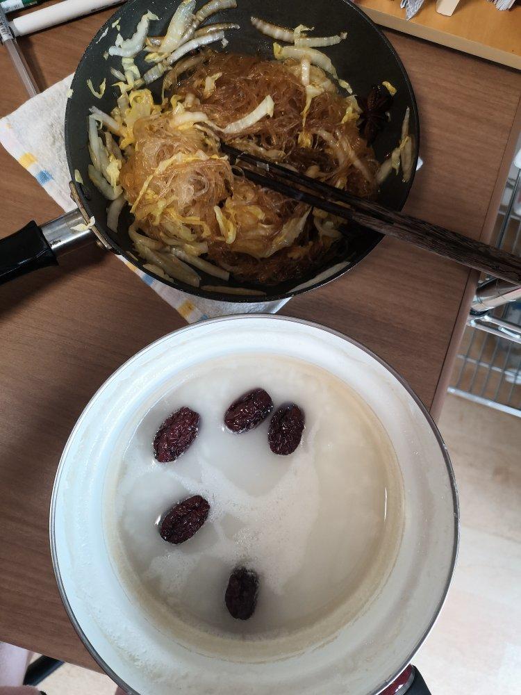 大白菜炒粉丝