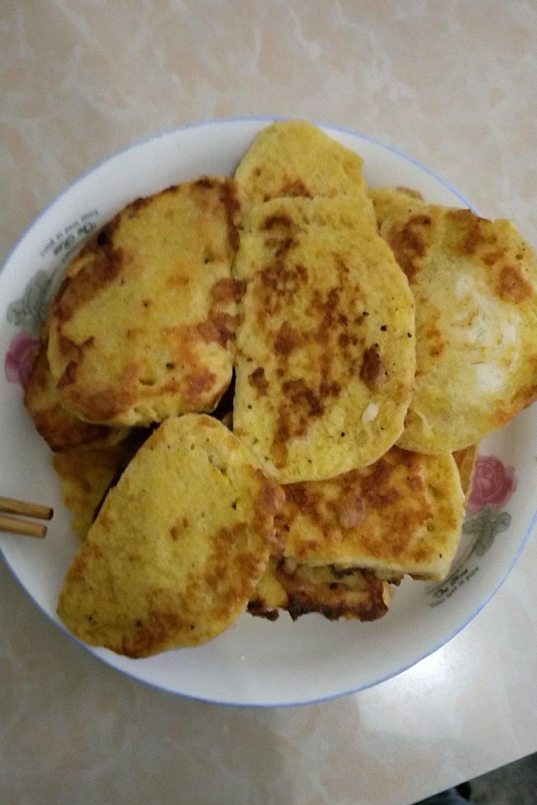鸡蛋煎馒头片