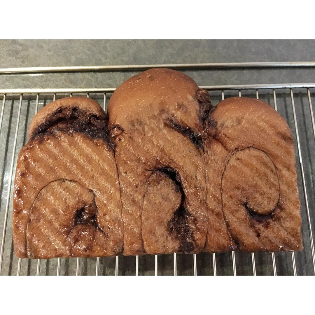 火遍Instagram的爆浆巧克力吐司~附原味吐司配方