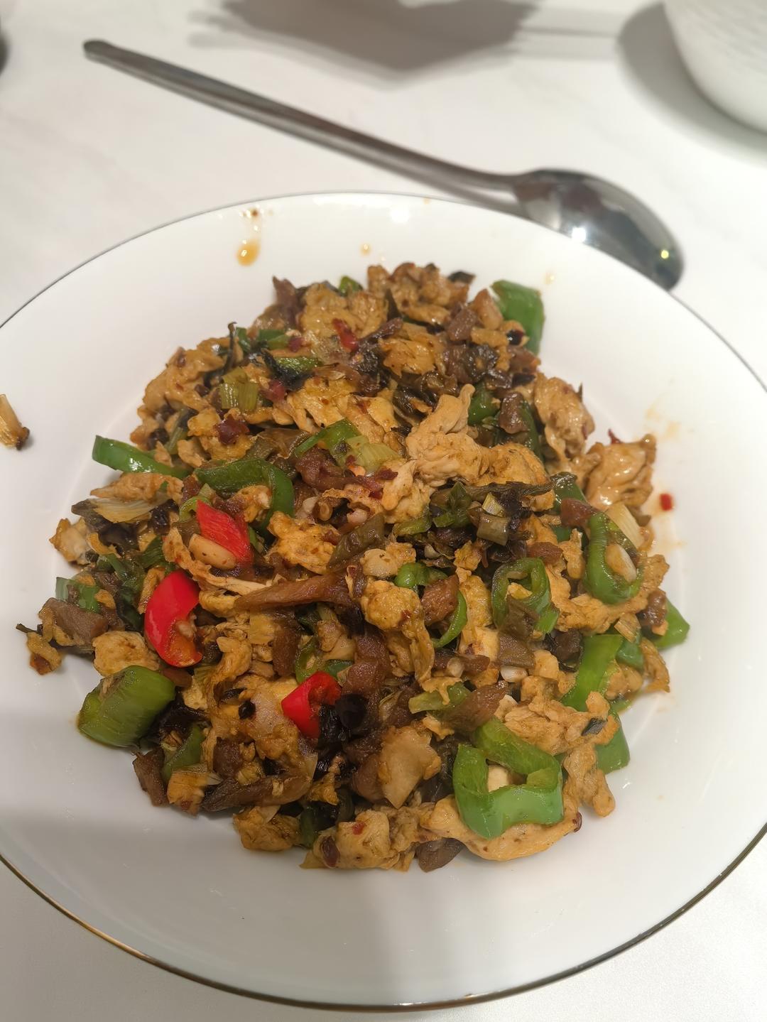 永远不会失败的下饭菜-外婆菜炒蛋