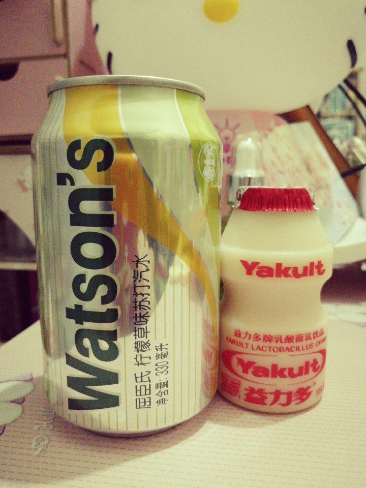 养乐多苏打水