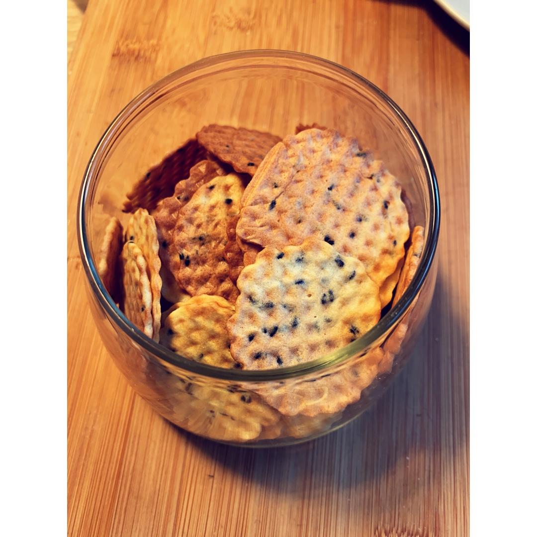 鸡蛋小饼干 香酥脆小煎饼 快手简单小饼干