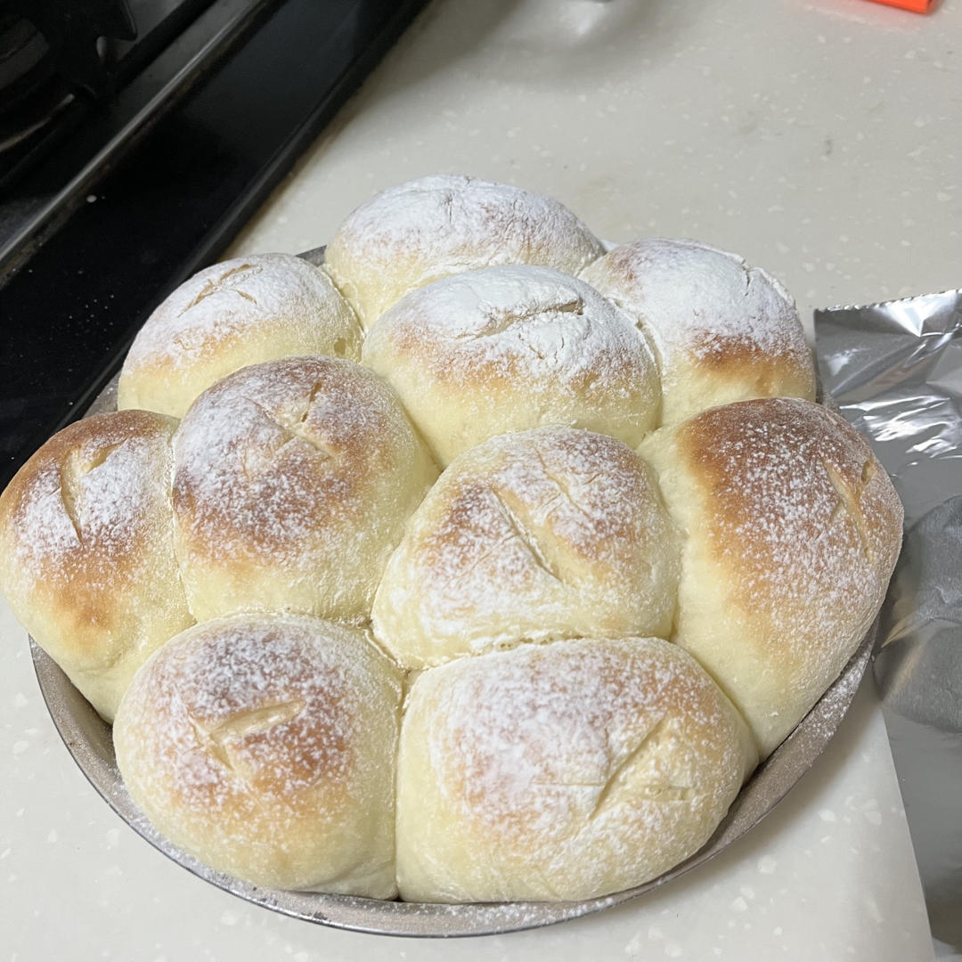 不用揉面的日式软面包
