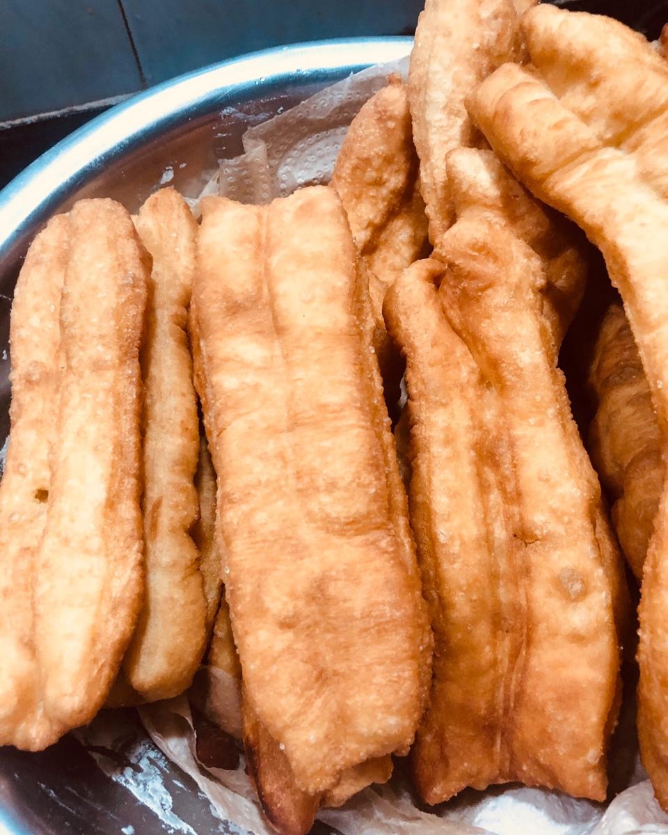 快手早餐～自制油条（酵母版，不含泡打粉、膨松剂）