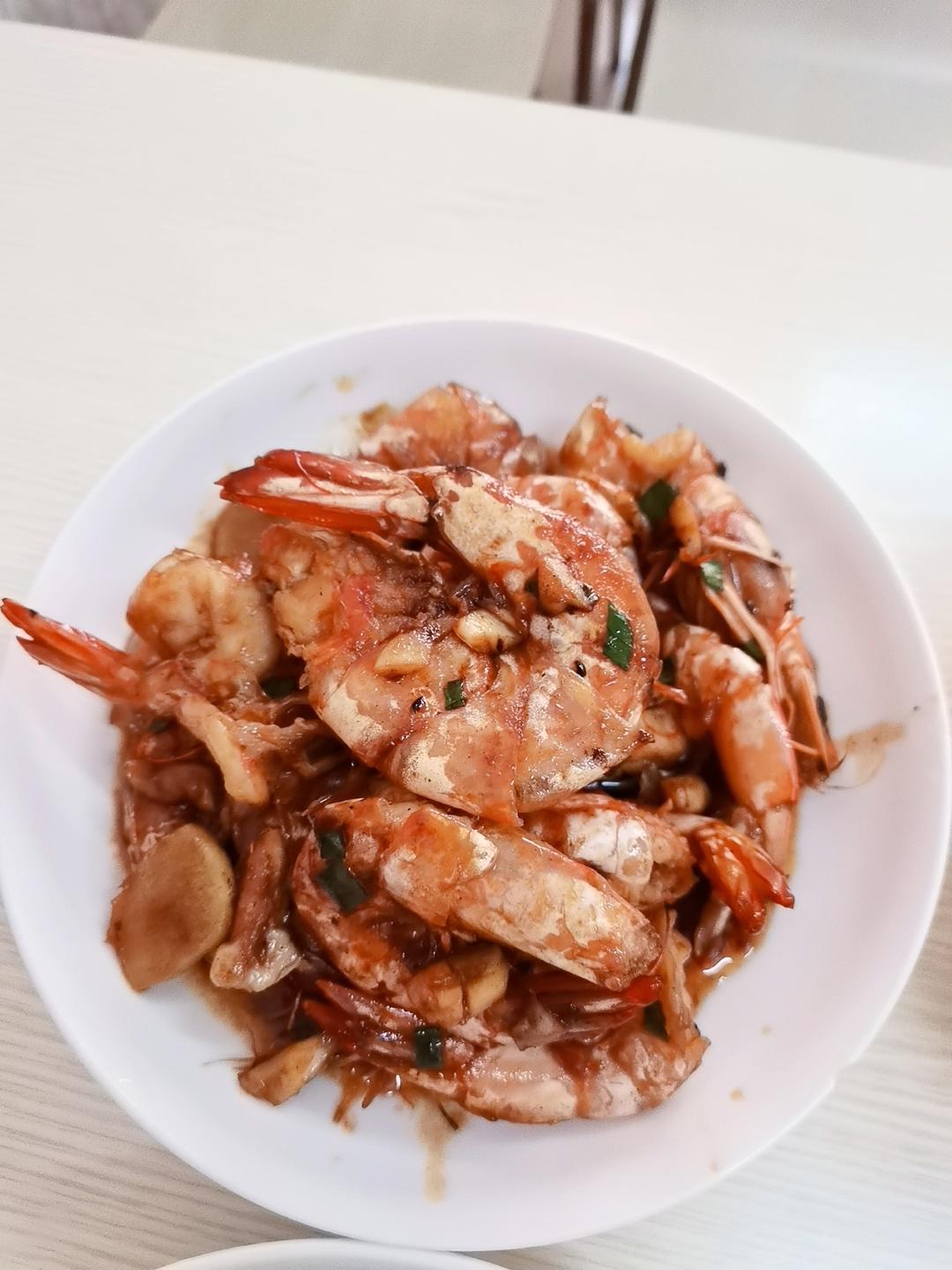 家庭版油焖大虾