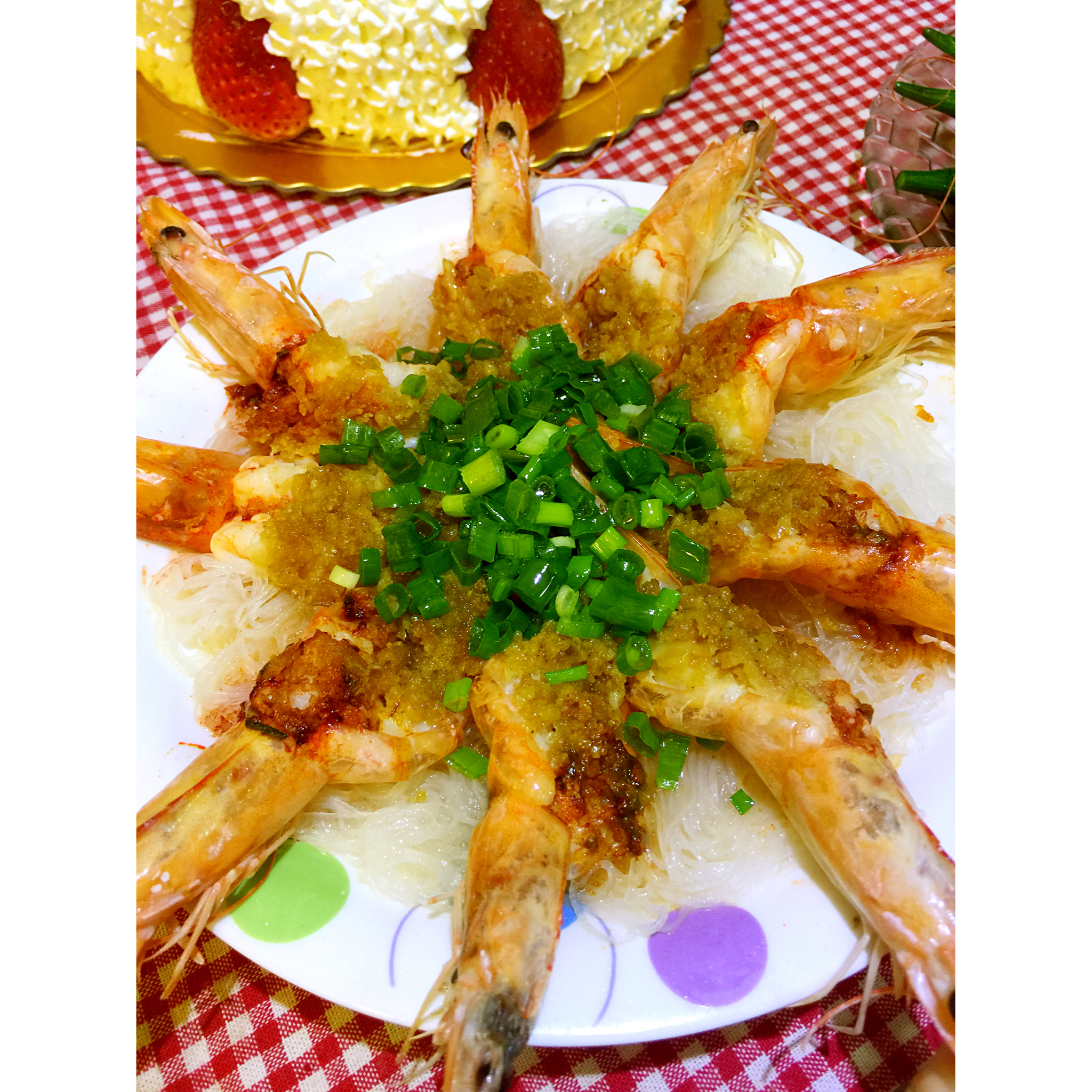 蒜蓉粉丝蒸虾