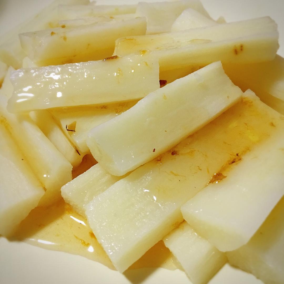 蜜斯做的蜂蜜冰糖山药chineseyamwithhoney