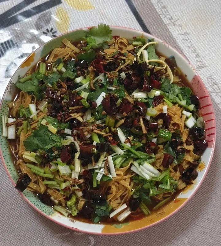 一绝干豆腐（油淋干豆腐）