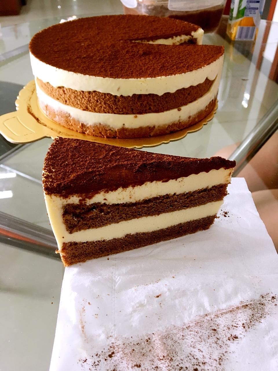 白白首徒做的提拉米苏(8寸戚风版)