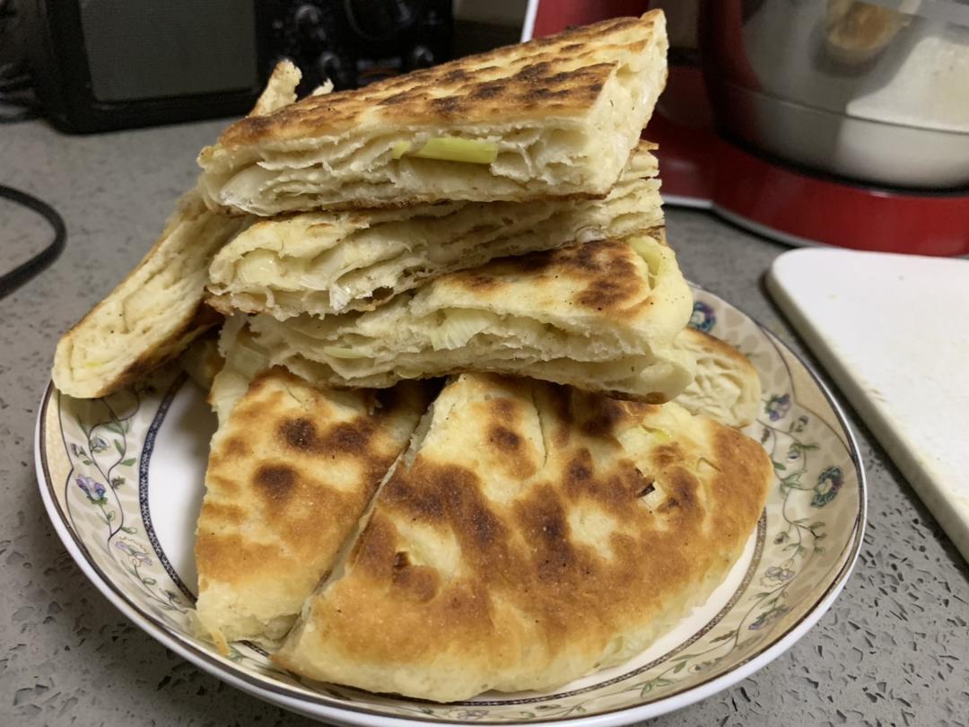 又香又软层次又多的发面饼