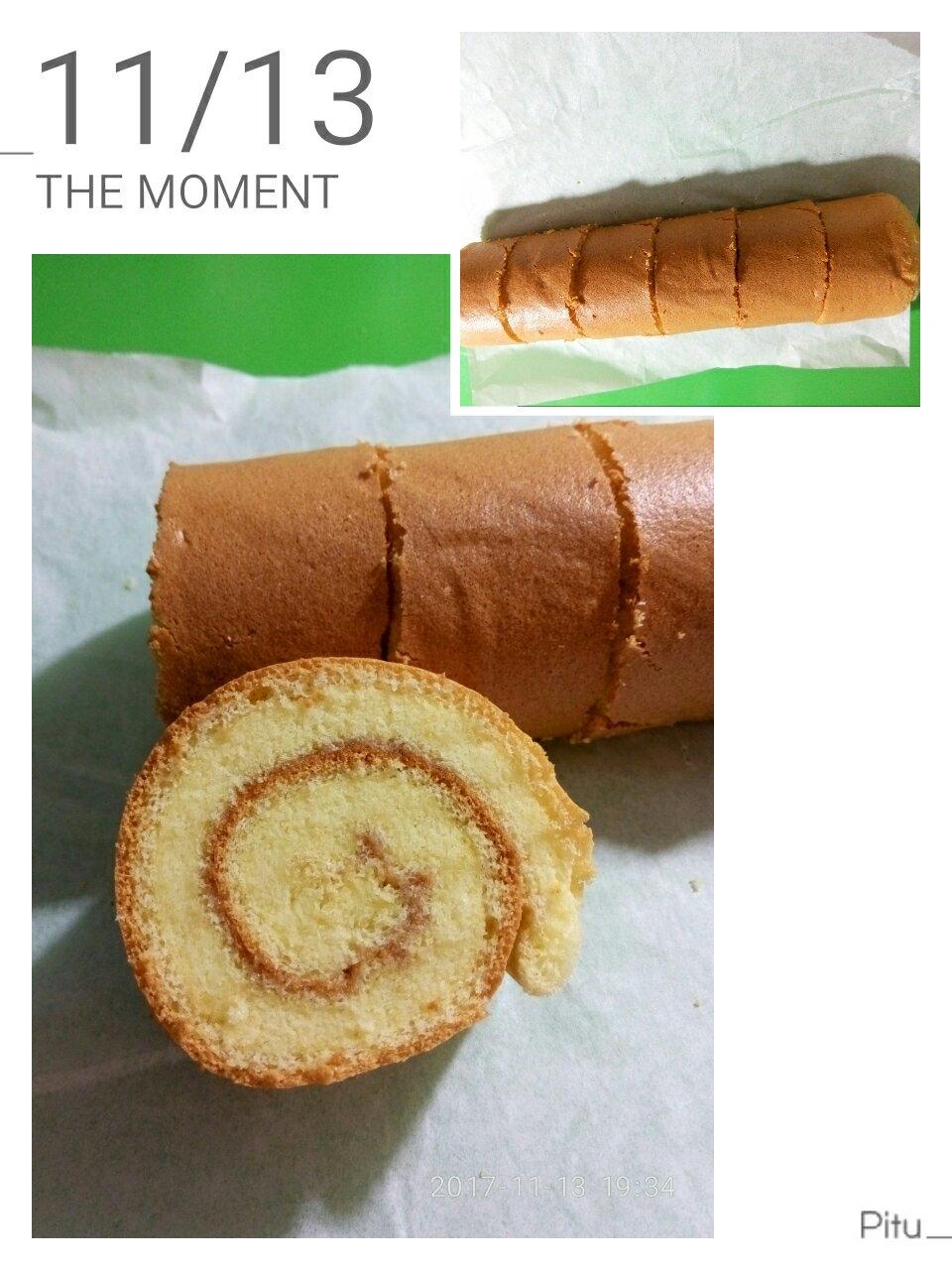 原味蛋糕卷