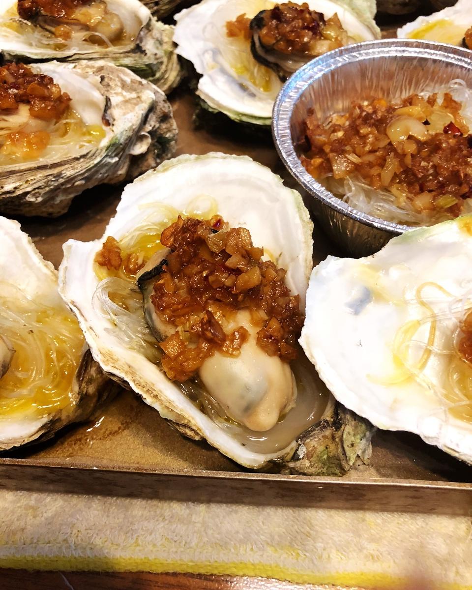 蒜蓉粉丝烤生蚝