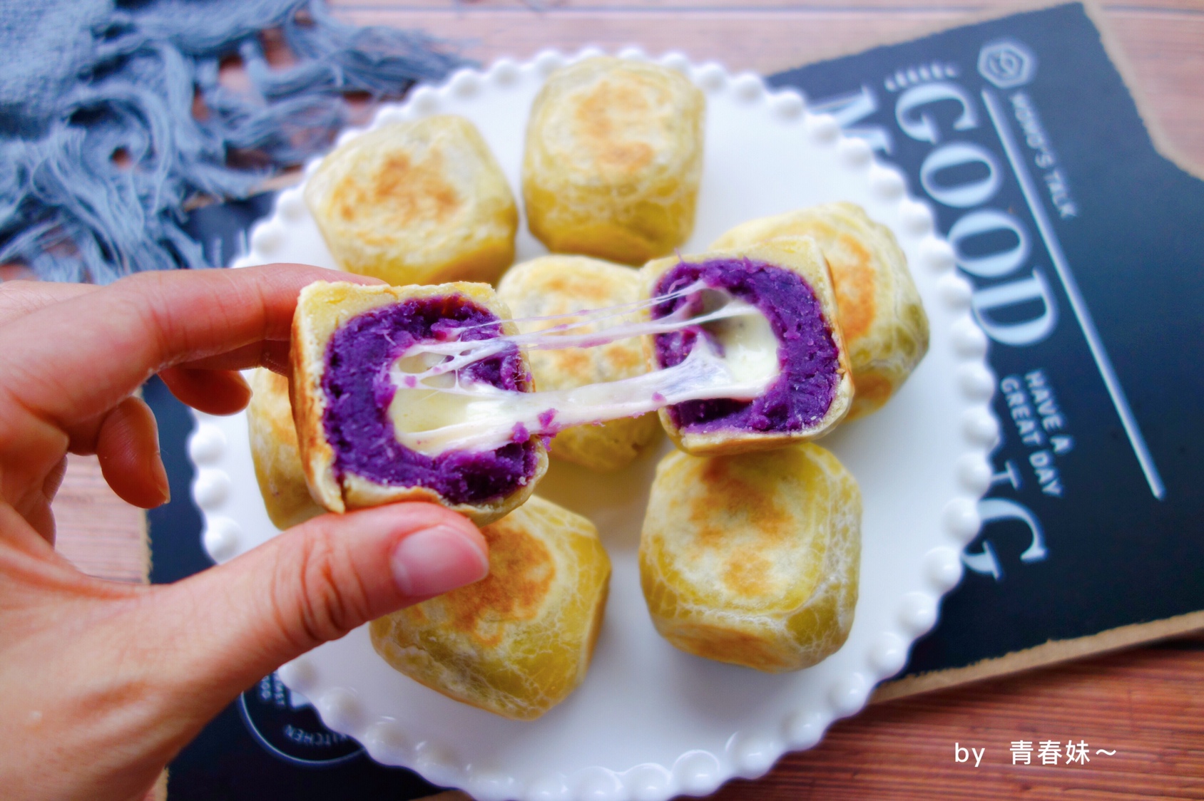 紫薯仙豆糕的做法 步骤17