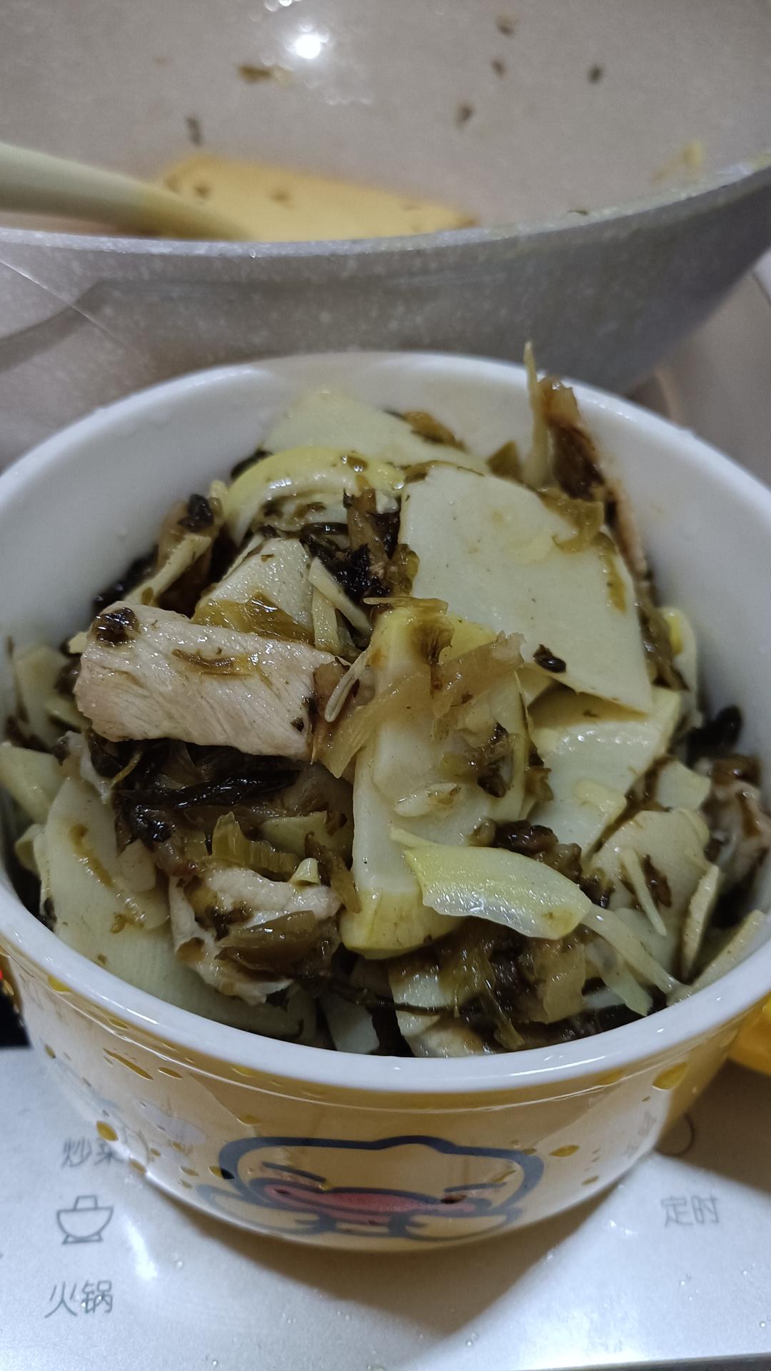 春笋炒酸菜