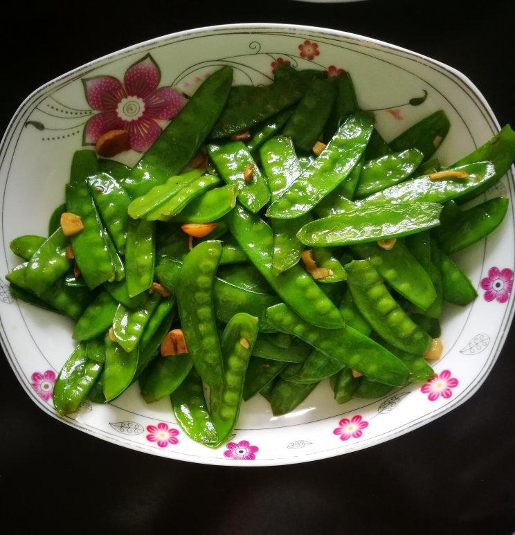 【清炒豌豆角图片】elsa杨_下厨房