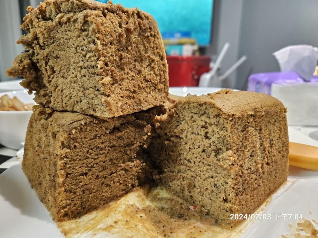 红枣糕—不放泡打粉和小苏打，照样松软香甜！