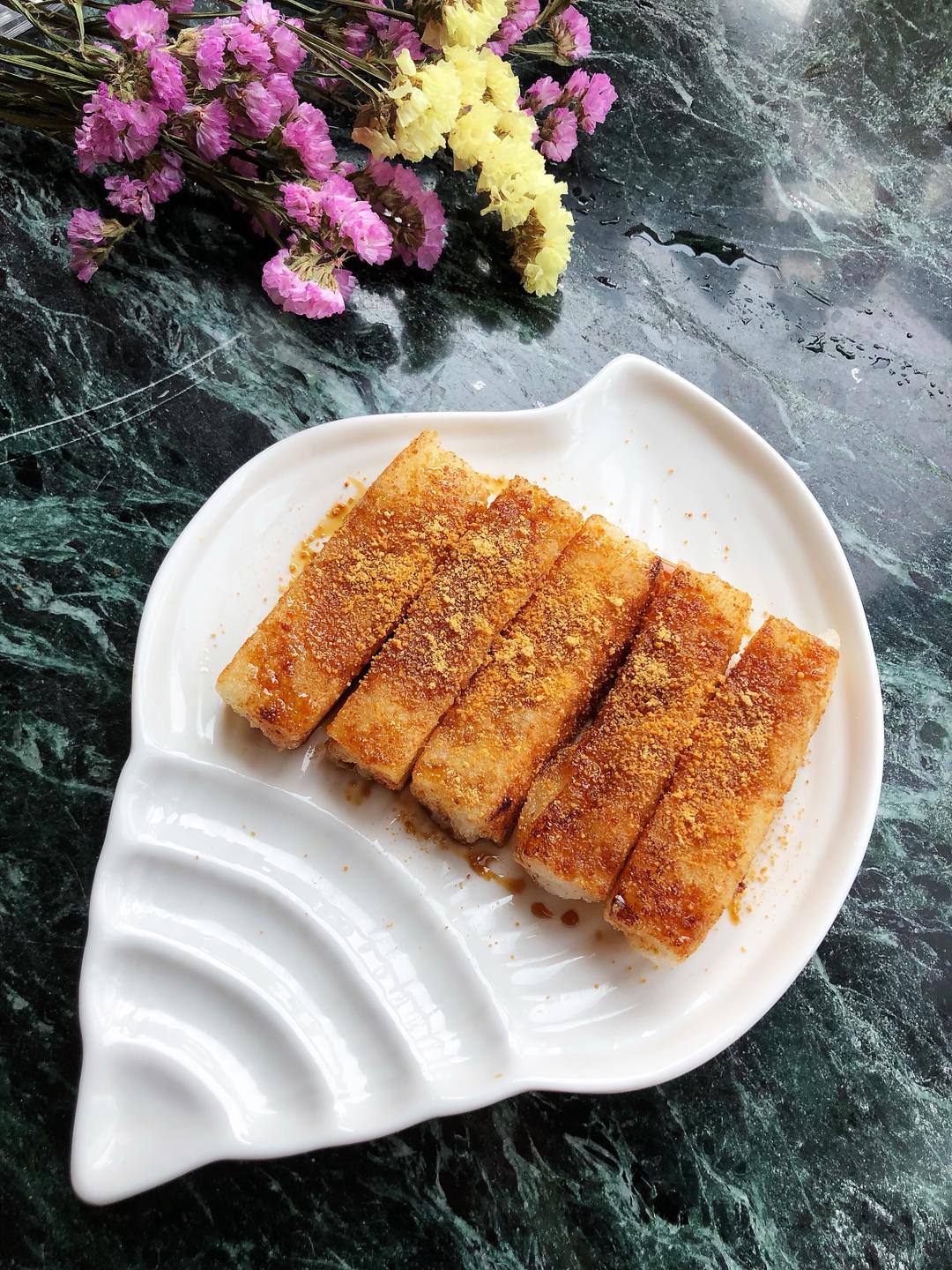 简易版红糖糍粑的做法